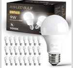 Dalattin 24 Pack Led Bulbs Daylight White 5000K, 60 Watt Equivalent A19 Standard. Fixed Price $41.99.