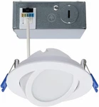 Cct Selectable Low Profile Directional Downlight With Remote Driver, 4 Inch. Fixed Price $23.71.