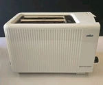 Vintage Braun 4102 Slice Electronic Sensor Toaster White. Fixed Price $137.71.