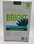 Living Solution 50 Led Blue Dome Indoor/outdoor Set 12.8FT. Fixed Price $8.99.