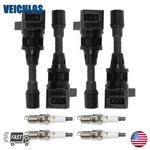 4X Ignition Coil & Iridium Spark Plug Fit For 2006-2008 Mazda UF541. Fixed Price $48.99.