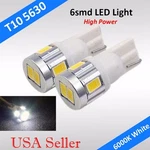 White Led Parking Lights Pcs T10 W5W 6-SMD-5730 Super Bulbs. Fixed Price $12.88.