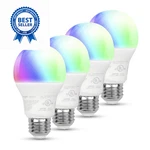Amazon Basics Smart A19 Led Light Bulb, Color 4 Pack, Changing. Fixed Price $61.99.