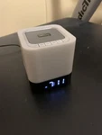 Aisuo Night Light - 5 In Bedside Lamp With Bluetooth Speaker, 12/24H Digital C. Fixed Price $34.99.