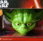 Star Wars Yoda 3D Led Wall Light Night Fx New In Box Disney. Fixed Price $19.99.