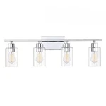Savoy House Lambert 4-LIGHT Bathroom Vanity Light, Polished Chrome 8-2149-4-11. Fixed Price $380.00.
