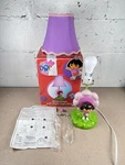 Nickelodeon Dora The Explorer 17 Inch 3D Flower Desk Lamp W/ Night Light Base. Fixed Price $49.99.