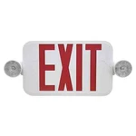 Lit-path Led Combo Emergency Exit Sign 2 Adjustable Head Lights Back Up Battery. Fixed Price $24.69.