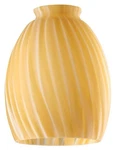 Westinghouse Tapered Barrel Orange Glass Fan/fixture Shade 1 Pk. Fixed Price $28.00.