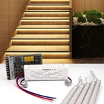 Komigan Intelligent Motion Sensor Led Stair Lighting Kit KMG-3233, 40" Cool Whit. Fixed Price $314.96.
