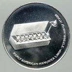 1976 Israel American Menorah Hannukah Lamp Old Proof Silver 10 Lirot Coin I92487. Fixed Price $406.20.