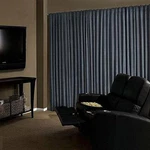 Absolute Zero 95-INCH Velvet Blackout Home Theater Curtain Panel Stone Blue. Fixed Price $84.76.