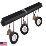 Kimyan Track Lighting 20 Plug-in 3 Way Ceiling Spotlights GU10. Fixed Price $106.02.