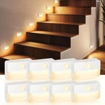 8 Pack Motion Sensor Stair Lights Indoor Battery Operated Wireless Led Night. Fixed Price $39.99.