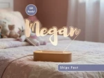 Custom Led Name Light, Personalized Office Or Bedroom Sign. Fixed Price $39.99.
