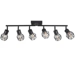 Banganma Black Track Lighting Fixtures CEILING6-LIGHT Farmhouse. Fixed Price $107.57.