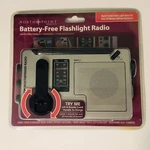 Nib Northpoint Emergency Radio & Led Flashlight Set Battery Free Crank Silver. Fixed Price $9.99.