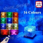 Usb Ocean Wave Projector Lamp Aurora 16 Colors Led Night Light Bedroom Remote. Fixed Price $11.69.