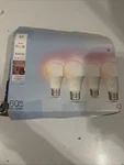 Philips Hue Essential A19 E26 Smart Led Bulb Color 800LM 8.8W 4-PACK. Fixed Price $39.99.