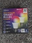 Ledeez Multicolor Smart Bulbs / 2 Pack Bluetooth - 9 Watts. Fixed Price $9.99.