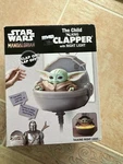 Baby Yoda Star Wars The Mandalorian Child Talking Clapper W/night Light Disney. Fixed Price $13.30.