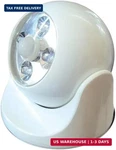 Maxsa 40241 Motion Activated Use Anywhere Weatherproof Wireless Led Light, White. Fixed Price $51.53.