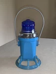 Tested Vintage Starlite 215-TL Railroad Lantern Flashing Blue Light. Fixed Price $22.75.