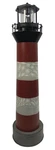 3'1" Metal Led Solar Lighthouse Statue Rotating Beacon Lawn Garden Decor. Fixed Price $184.99.
