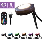 Enbrighten Seasons 13-WATT Black Line Voltage Plug-in Integrated Led Path Light. Fixed Price $139.99.