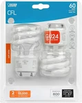 Feit BPESL13T/GU24/2 13-WATT Twist Soft White Base, 2-PACK. Fixed Price $21.66.