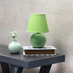 Lot Of 18 Simple Designs LT2008-PRP Mini Ceramic Globe Table Lamp Green. Fixed Price $131.25.