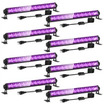 8-PACK 40W Led Black Light Bar, 4000FT Coverage, Switch, Plug, 6FT Cord. Fixed Price $124.48.