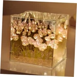 Rose Light,led Decorative Nights Lamp For Bedroom, Magic Cube Pink. Fixed Price $24.35.