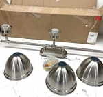Golden Lighting Duncan 3-LIGHT Pewter Semi Flush Mount 3602-3SF Pw-pw. Fixed Price $124.99.
