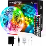 Daybetter Led Strip Lights 50FT, Changing Multicolor. Fixed Price $26.69.
