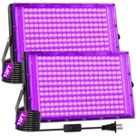 Jngmair 200W Pack Black Light IP66 Waterproof Switch Plug 10FT Cord Outdoor. Fixed Price $92.61.