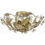 Crystorama 5316-GL Paris Market Semi-flush Mount Gold Leaf. Fixed Price $318.40.