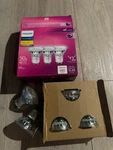 Philips 50W Bright White GU10 Base Dimmable Led Lig Bulbs Lot Of New. Fixed Price $25.90.