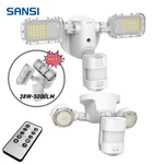 Sansi 10,000LM Security Outdoor Motion Sensor Led Wall Mounted Floodlight. Fixed Price $29.96.