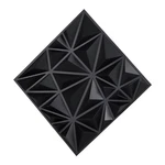 3D Wall Panels, 33-PK 11.81"X11.81" Pvc Modern Art Minimalist Diamond Tiles. Fixed Price $47.12.