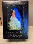 Ibis And Orchid Design Bluebird & Cherry Blossoms Bonded Marble Night Light New. Fixed Price $21.49.