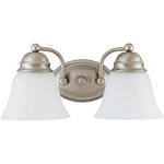Nuvo Lighting 60/3265 Empire 14-7/8"W Bathroom Vanity Nickel. Fixed Price $71.99.