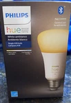 Philips Hue White Ambiance A19 Led Smart Bulb, Bluetooth & Zigbee Compatible. Fixed Price $44.00.