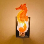 Seahorse Marine Fish Ocean Acrylic Night Light By Midwest Gift. Fixed Price $22.99.