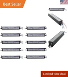 Robertson Oem-pak Of 10 Fluorescent Eballast For 1/2 F96T8 Linear Lamps, Inst.... Fixed Price $321.99.