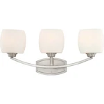 Nuvo Helium Light Vanity Fixture W/ Satin White Glass 60-4183. Fixed Price $119.98.