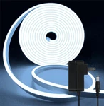 12V Neon Rope Light, 5M White Silicone Led Strip Lights, Waterproof Flexible .... Fixed Price $35.19.
