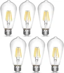 Vintage Edison Bulb 4W,EQUIVALENT 40W INCANDESCENT,ST18 Antique Led Filament. Fixed Price $35.61.