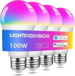Lightinginside Smart Bulbs 100W Equiv., 1350LM 11W Works With. Fixed Price $25.99.
