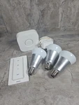 Philips Hue 60W A19 Smart Led Starter Kit White & Color Ambiance. Fixed Price $65.99.
